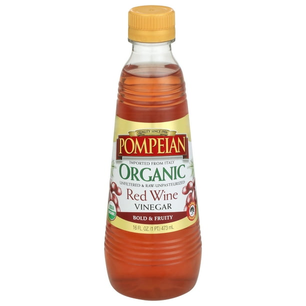 Pompeian Organic Red Wine Vinegar 16 fl oz