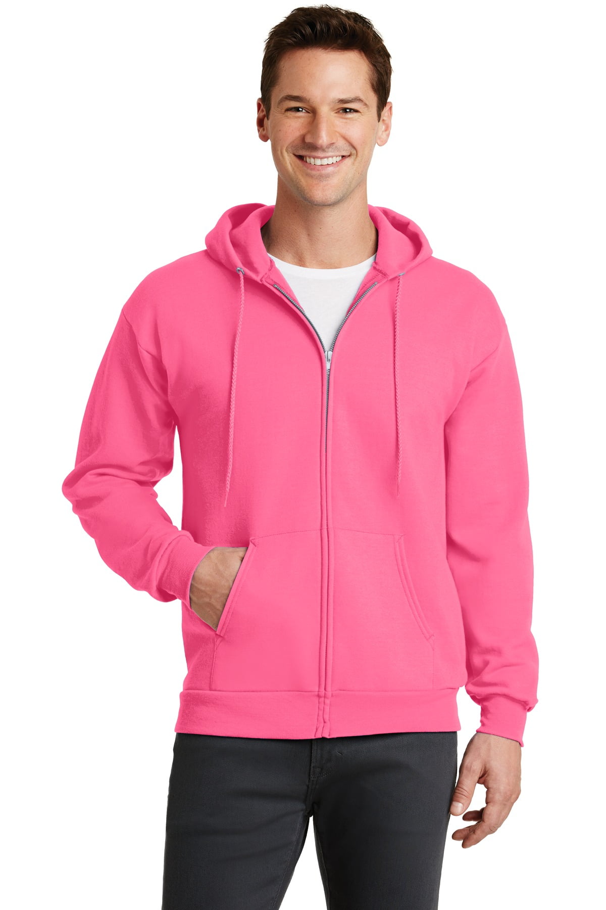 USA zip up hoodie/ pink brand hoodie - clothing & accessories - by