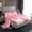 Pink White 01, variant on Manfei Kids Kawaii Bear Twin Sheet Sets, Dreamy Cartoon Style Twin Fitted Sheet, Stars Cloud Print Flat Sheet, Luxury Bedroom Decor, 3 Pieces