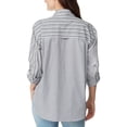 thumbnail image 2 of Gloria Vanderbilt Womens Amanda Striped Collared Button-Down Top, 2 of 2