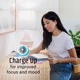 thumbnail image 2 of Brilli Wellness Lighting Charge Up Cool White Energy-Boosting Dimmable LED A19 11.5-watt (75W equivalent) 4 Pack Light Bulbs, 2 of 9