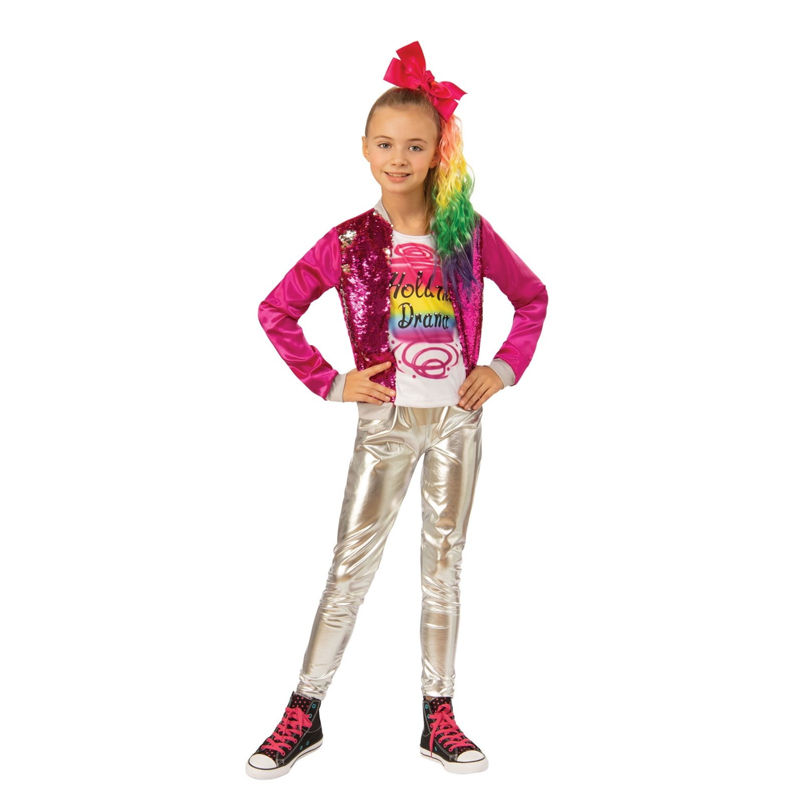 Halloween JoJo Siwa JoJo "Hold The Drama" Child Costume - Walmart.com