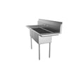 thumbnail image 2 of Koolmore 12x16x10 3-Compartment Stainless Steel Kitchen Sink in Silver, 2 of 6