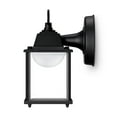 thumbnail image 3 of Philips LED Solar Motion Sensor Outdoor Square Wall Lantern, Bright White, Dimmable (1-Pack), 3 of 7