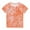 Orange16, variant on Girls Casual Tie-Dyed Short-Sleeve T-Shirt Cute Print Summer Blouse for Boys And Girls 1-13 T