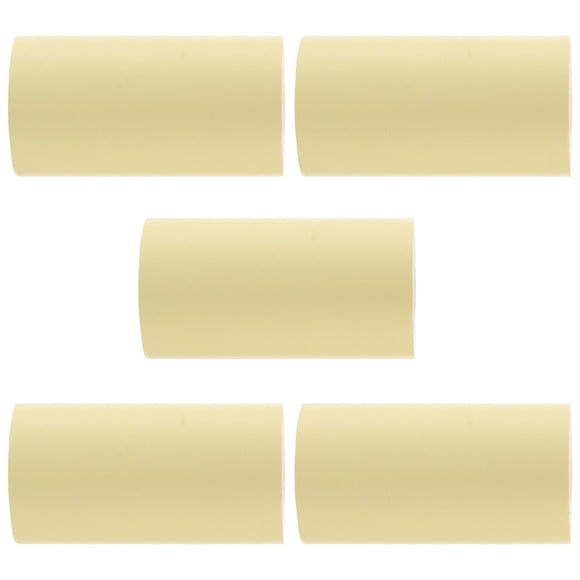 COMPUKAS Yellow Thermal Printer Paper Roll for Supermarket Till and Receipt Printing