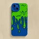 thumbnail image 2 of Funda de teléfono de arte de grafiti de pintura caliente para iPhone 13, 12, 11, 14 Pro Max, X, XR, XS, 8, 7 Plus, protección de lente completa, cubierta de silicona a prueba de golpes Fivean unisex, 2 of 2