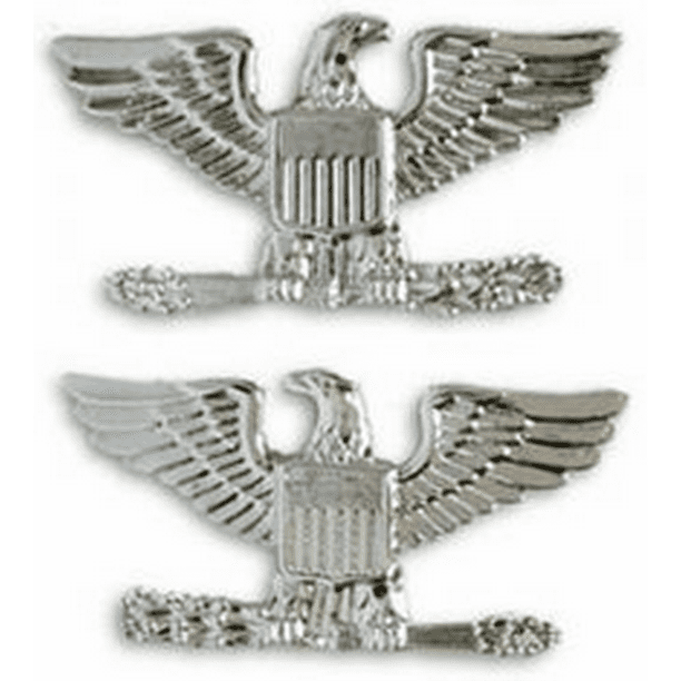 Us Army And Air Force Colonel Collar Rank Insignia