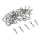 thumbnail image 2 of 100 piezas de pinzas de pesca de material acero inoxidable de resistencia, broches, 2 of 7