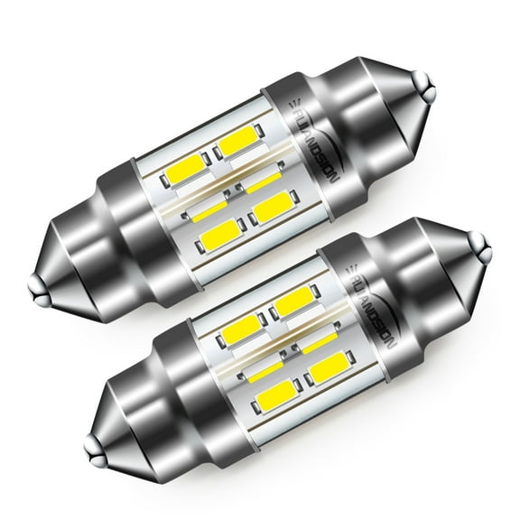 Ruiandsion 31mm LED Dome Light Bulb DC 6V DE3175 LED Light Bulbs Replacement for Car Interior Dome Map Lights,6000K White(Pack of 2)