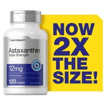 Triple Strength Astaxanthin 12mg Softgels | 120 Count | by Horbaach