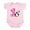 Petal Pink, variant on CafePress - Girl Penguin 1St Birthday Infant Bodysuit - Baby Light Bodysuit, Size Newborn - 24 Months