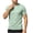 Green, variant on JTSRKL Mens Quick Dry Crewneck Tees Breathable Stretchy Lightweight Summer Sport Shirts Gym Casual Active Daily Comfort Soft Fit Wear Tops