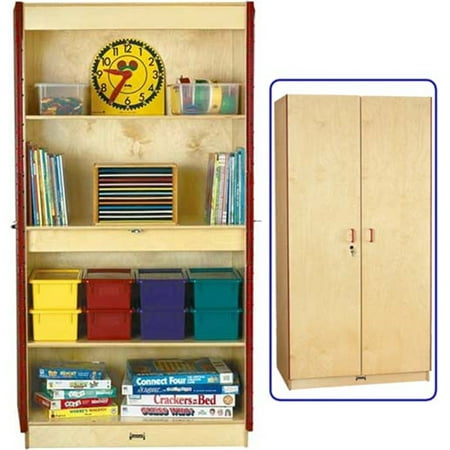 Jonti-Craft Thriftykydz Classroom Closet - Deluxe-Option:Assembled