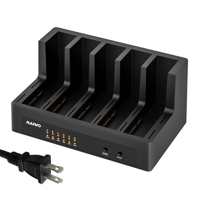 Base para Disco Duro Btafrte 5 Bahías Compatible con Expansión 5x18 TB SSD/HDD SATA