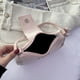 thumbnail image 2 of Bolso Hobo elegante de cuero PU con correa ajustable para mujer Y2K Messenger Bag (rosa), 2 of 7