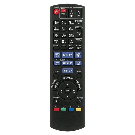New N2QAKB000076 Replace Remote Control fit for Panasonic DVD AUDIO DMP-BD65 DMP-BD85 DMP-BD85K DMP-BD85PK
