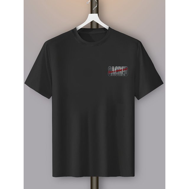 Men's Trendy Anime Girl Graphic Tee - Casual Short Sleeve, Stretch Fabric, Machine Washable - Perfect for Summer Outings