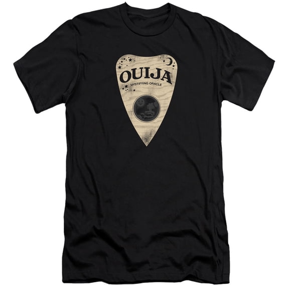 Ouija Planchette S/S Adult 30/1 T-Shirt Black