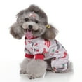 thumbnail image 2 of Billuyoard Suéter de Navidad para mascotas, ropa para mascotas con temática navideña, abrigo, vestido para perros y gatos, mono, vacaciones, invierno, Ropa para mascotas dieciséis S Billuyoard PT0825-16B, 2 of 6