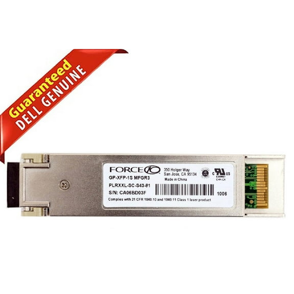 Dell Force10 XFP-10G-SR Transceiver Module 2C4K7 FTLX8512D3BCL-FC / U1-4 CA06BD03F - New