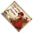 thumbnail image 1 of Naiovety Letrero de rectangular para Navidad, muñeco de nieve decorativo de dibujos animados, decoración de mesa, placa para álbum de Kits de decoración para fiestas Tipo 1, 1 of 6