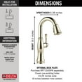 thumbnail image 5 of Delta 9997-Dst Cassidy Pull-Down Bar/Prep Faucet - Lumicoat Arctic Stainless, 5 of 7