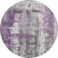 thumbnail image 2 of Addison Rugs Mayfield Premium Machine Washable Transitional Abstract Purple Round Rug, 8' x 8', 2 of 6