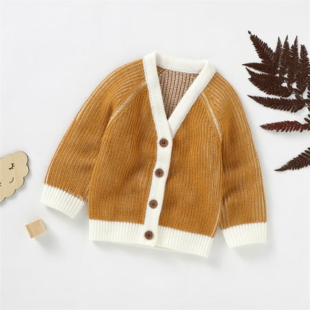 

Hunpta Infant Sweater Boys Girls Cotton Pullover Sweatshirt Baby Blouse Outfits Tops Knitted Boys Tops