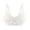 White, variant on Women's Underwear Bras Wireless Seamless Bras Full Coverage Padded Bra No Underwire Support Bras Comfort Bras Moisture Wicking Sport Bras Comfy Daily Essentials Sports Bras
