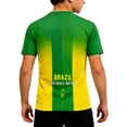 thumbnail image 5 of Soccer Jersey 2026 Fan Top for Big Boy Youth Brazil Top Comfortable Kids Team Apparel for Play And Everyday Fashion Top Size11-12T, 5 of 7