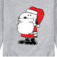 thumbnail image 3 of Peanuts - Snoopy Santa Dog - Men's Crew Neck Fleece Pullover, 3 of 6