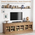 thumbnail image 6 of 48 Inches Long Floating Book Shelves for Wall Set of 3, Black Wall Bookshelves for Living Room, Large Heavy Duty Wood Wall Mounted Hanging Bookshelf for Bedroom Office Library Classroom, 6 of 14