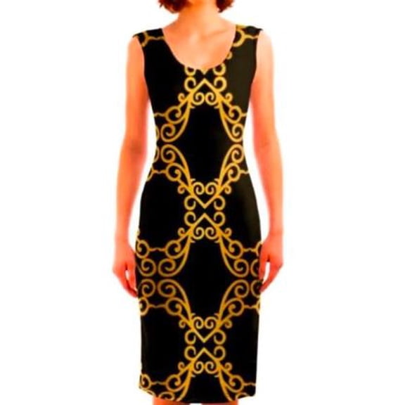Lauris Couture Wave Body Dress