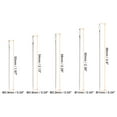 thumbnail image 2 of Unique Bargains Large Eye Sewing Needles Stainless Steel Embroidery Thread Needle 25 Pack, 2 of 6
