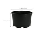thumbnail image 3 of icolorfuled 2pcs Extra Large Plastic Planter Gardening Plant Pot Portable Large Plant Flowerpot, 3 of 7