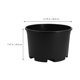 thumbnail image 2 of Maceta de plástico Extra grande para jardinería, 2 uds., maceta portátil para plantas grandes, 2 of 4