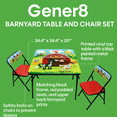 thumbnail image 4 of Gener8 Barnyard Indoor Multi-Color Table & Chair Set for Ages 3-8, 4 of 5