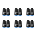 thumbnail image 1 of DQrwqpou 1 Par Fundas para Los Dedos para PUBG Transpirables A Prueba Sudor para La Punta Los Dedos (azul), 1 of 8