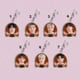 thumbnail image 2 of (Bulletproof Youth League)7 pcs Keychain , Surrounding Keychain Pendant(7 different people), 2 of 5