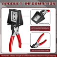 thumbnail image 3 of Handheld Passport Photo Cutting Machine Photo ID Die Cutting Machine Hole Punch Suitable for Office(1.4 Inch X 1.8 Inch), 3 of 5