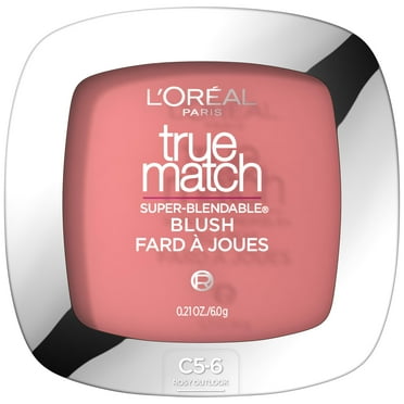 L'Oreal Paris True Match Super-Blendable Powder Blush, Rosy Outlook, 0.21 Oz (Packaging May Vary) C3