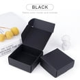 thumbnail image 1 of 10 uds./cartón kraft, caja de cartón para embalaje en blanco y negro, caja de regalo para fiestas, caja de cartón para jabón, compatible con tamaño personalizado e impresión de logotipo Tan Jianjun unisex, 1 of 2