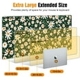 thumbnail image 2 of Healing & Cute Little Daisy Pattern Mouse Pad, Beautiful Flowers Design Extra Large Full Desk Mouse Pad for Pleasant Office Work & Home Study, High Performance Gaming Mouse pad for Gamer (35.4x15.7in), 2 of 6