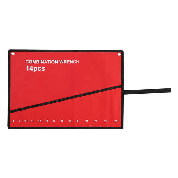 Multi Pocket Roll Up Tool Storage Bag Wrench Pliers Wrench Holder 1