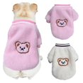 thumbnail image 2 of Ropa de lana suave para perros pequeños, chaleco de primavera y verano para cachorros, gatos, Shih Tzu, Chihuahua, chaqueta de Bulldog Francés, abrigos de Pug, 2 of 4