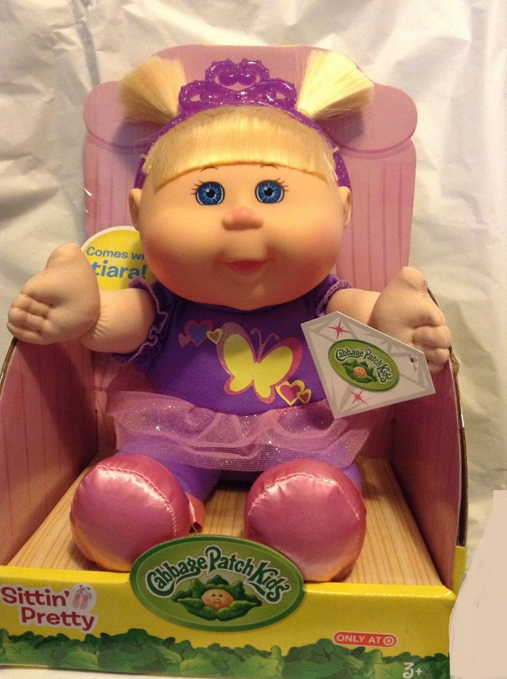 cabbage patch sittin pretty doll