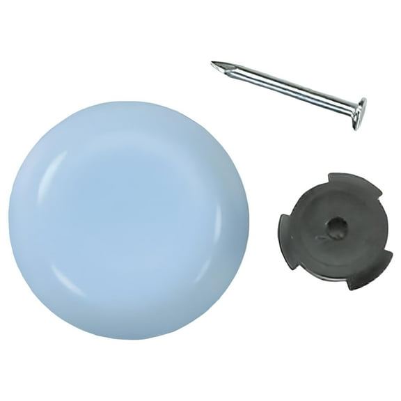 Magic Sliders 1-3/16 In. Round Nail on Furniture Glide,(4-Pack) 04301