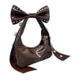 thumbnail image 3 of Bolsa de hombro bolso para mujeres Goth Y2K Pouch para viajes de viaje al aire libre Café, 3 of 8