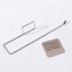 thumbnail image 3 of Billuyoard Portarrollos de papel higiénico colgante adhesivo, estante de montaje, dispensador sin perforaciones para baño, toallero de Metal, Almacenamiento y organización del hogar, 3 of 6